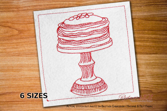 A Sweet Slice: Reviewing the Coconut Cream Crepe Cake Embroidery Design