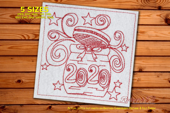 Decorated Ceramic Jar Redwork Review