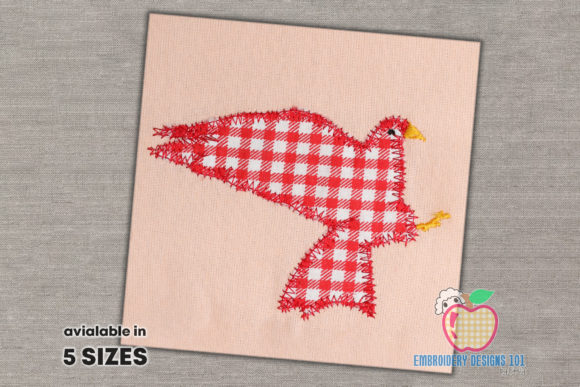 Dove Bird Stitch Applique: A Touch of Elegance