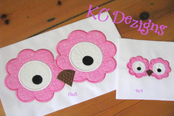 Evaluating Owl Eyes and Nose Applique for Real Projects