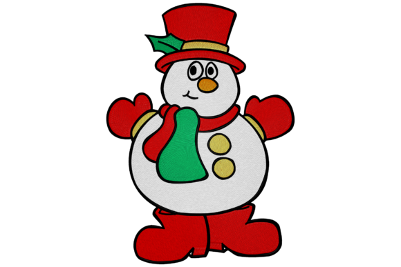 Happy Snowman: A Charming Addition for Your Brand