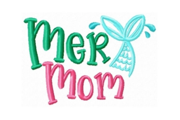 Mermom: A Charming Addition to Your Embroidery Projects