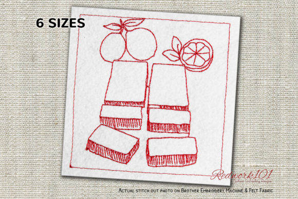 Meyer Lemon Bars Bluework Embroidery Design Review