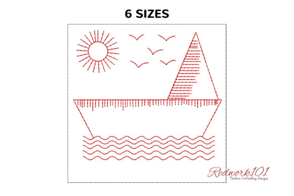 Paper Craft Boat Origami Toy Embroidery Review