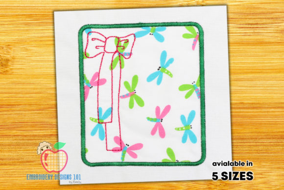 Review of Bow Made As the Border Applique Design