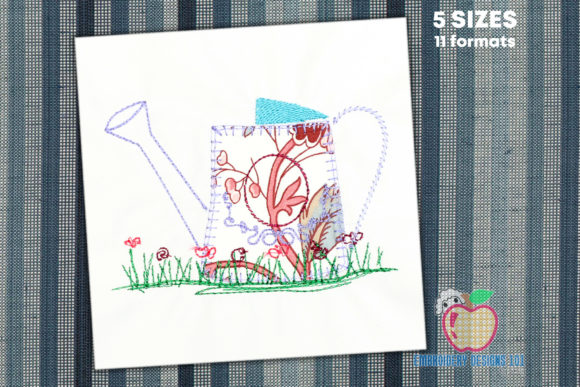 Watering Can for the Garden Embroidery Review